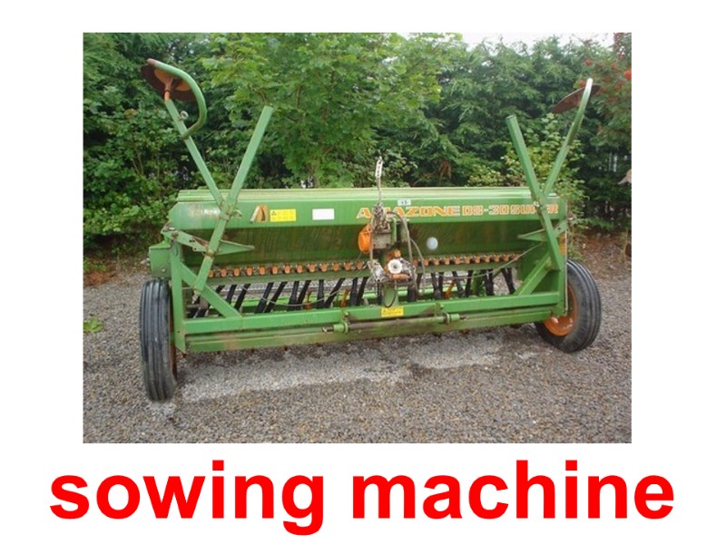 sowing machine